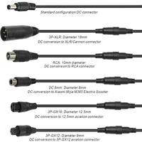 Pengisi Daya Cepat Kabbol F120 29.4V 2A 7 Colokan Universal 7S 24V 25.2V Baterai Lithium Pengisi Daya Baterai Skuter Listrik OTP 109-165W