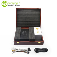 Amplificateur DSP audio de voiture 4 canaux classe AB en gros, modèle HIFI-K10 Plus avec Bluetooth et crossovers pour système audio automobile