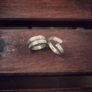 Anillo de joyería con grabado fino, estilo retro americano, indio, color caqui, de la colección Salt Metallurgy House, No Goros North Works - Product Image 6