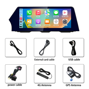 Écran anti-reflet STWEI Android 15 bleu, compatible avec BMW Série 5 F10 F11, CarPlay sans fil, système multimédia automobile - Product Image 6