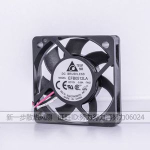 Ventilador de Refrigeración Delta EFB0512LA de 50 mm, 12 V, 0.08 A CC, Sin Escobillas - Product Image 2