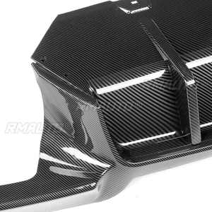 F10 Car Rear Bumper <b>Diffuser</b> Lip W/ <b>Led</b> Brake Light for BMW F10 528i 530i M Sport 2010-2016 Rear Bumper Spoiler Lip Splitter - Product Image 6