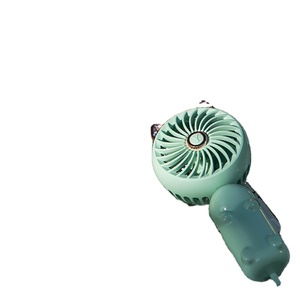 Mini ventilateur portable créatif d'été pliable en plastique, motif chat et cerf, rechargeable par USB, pour étudiants et activités extérieures - Product Image 3