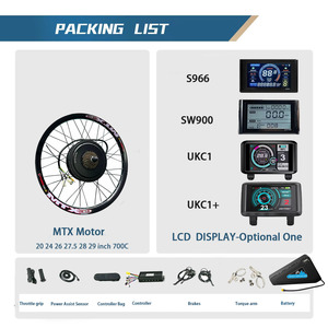 Nuevos Kits de Conversión para Bicicletas Eléctricas Más Baratos 2026, <span class=keywords><strong>Kit</strong></span> para <span class=keywords><strong>Bicicleta</strong></span> Eléctrica de 48V 52V 60V 72V, Motor para <span class=keywords><strong>Bicicleta</strong></span> Eléctrica de 1500W-5000W, Batería de 20AH 25AH 30AH 35AH 40AH - Product Image 6