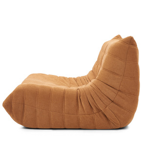 Canapé moderne une place en tissu rembourré d'éponge, mobilier simple pour petit appartement, salon, meuble de loisirs intérieur - Product Image 5