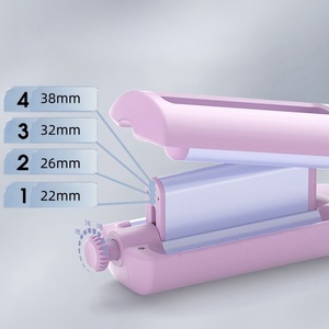 Fer à boucler double tension pour cheveux ondulés et bouclés, fer à friser pour ondulations œuf - Product Image 5