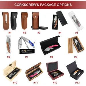 Corkscrew And Bottle Opener Professional Corkscrew Stainless Steel Wine Corkscrew And Black Wood Corkscrew Opener And Wood Handle Wine Bottle Opener