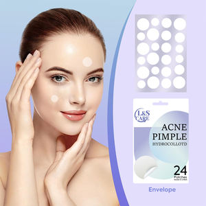 لاصقات حب الشباب من المصنع بمكونات طبيعية سهلة الإزالة، لاصقات هيدروكولويد لحب الشباب 8+10+12 مم - Product Image 3