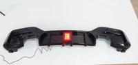 Diffuseur avec lumière LED pour BMW F20 Série 1 Hatchback LCI 15-20, style MP, diffuseur avec lumière