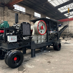 steinbrüch 50tph strapazierfähiger hartschlittenbrecher pe400x600 kiefer-zerkleinerungsstation für steine aus beton - Product Image 4