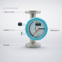Débitmètre à tube métallique de haute précision RUIJI NRLZZ, débitmètre à section variable en acier inoxydable pour la mesure du débit de liquides et de gaz