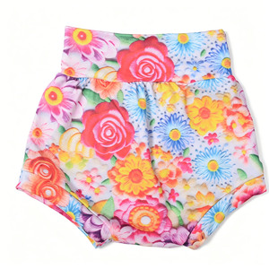 Conjunto <span class=keywords><strong>de</strong></span> Ropa para Bebé Niña B12 con Estampado Personalizado, Tirantes Ajustables, Pantalones Cortos, Spandex y Algodón Antipilling - Product Image 3