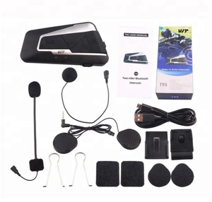 Tai nghe liên lạc Bluetooth T9S chống nước IP67 cho mũ bảo hiểm, phạm vi đàm thoại 1200m, dành cho xe máy - Product Image 5