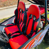 Kart à essence 200cc pour adultes, deux places, 4 roues, automatique, tout-terrain, pour location en parc, en station balnéaire, sur piste, aventure en plein air
