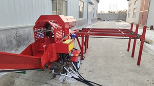 Machine de traitement du bois hydraulique 30T, processeur de bois de chauffage à essence 25HP, processeur de bûches - Product Image 5