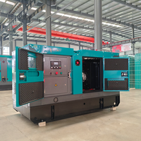 Générateur diesel silencieux de 50 kVA, 50 kW avec démarrage automatique, fonctionnant à 220 V 50 Hz pour s'adapter à diverses conditions de travail complexes sur site
