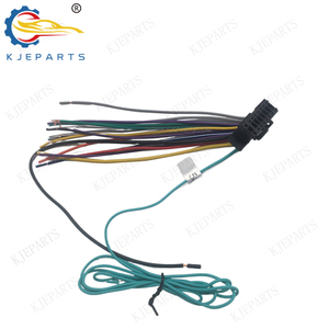 Auto <span class=keywords><strong>CD</strong></span> DVD 16Pin Connecteur Radio Haut-Parleur Puissance Câblage Personnalisé pour Kenwoods Voiture Stéréo Lecteur Harnais - Product Image 3