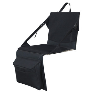Cojín Plegable para Asiento de Exterior con Bolsa de Hielo, Almohadilla Portátil para Silla de Camping, Rectangular, 100% Poliéster, Color Sólido - Product Image 1