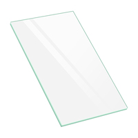 Estante de Vidrio Templado OEM para Refrigerador con Borde Pulido Liso, Corte Personalizado para Cajón de Refrigerador