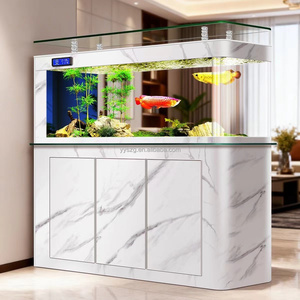 Aquarium de qualité commerciale en forme de balle, 150, 180, 200 cm de long, aquarium robuste avec système de filtration, aquarium moderne pour salon - Product Image 1