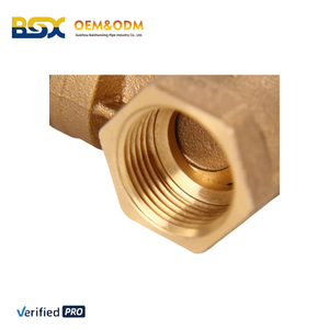 1/2英寸锻造黄铜闸阀高压耐腐蚀手动重型BSP螺纹DN15用于水暖通空调/管道 - Product Image 5