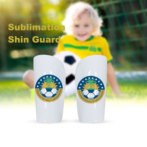 Protège-tibias personnalisé Topjlh par sublimation, design personnalisé, avec rembourrage doux, idéal pour les commandes OEM, les promotions d'équipe et les cadeaux sportifs - Product Image 1