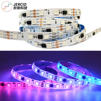 Pro Grade Étanche DC12V WS2811 RGB Bande Flexible 30-60LEDs/m Contrôle IC Externe pour Panneau D'affichage/Smart Home Decor