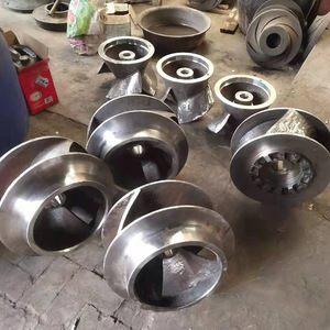 Boîtier de pompe centrifuge en acier inoxydable avec roue en cuivre, pièces de pompe à vide 2BV pour systèmes d'eau, finition polie - Product Image 2