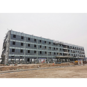 Internat ionaler Standard Stahl konstruktion Gewerbe gebäude Kurze Bauzeit Bürogebäude aus vorgefertigtem Stahl - Product Image 3