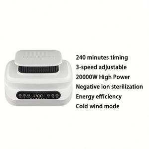 Secadora de Ropa Eléctrica Portátil Multifuncional de 2000W de Alta Potencia para Uso Doméstico y Hotelero, Eficiencia Energética, Plástico ABS - Product Image 3