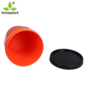 Conteneur en plastique de 10 kg, matériau PP, personnalisation possible, prix de gros du fabricant, seau d'emballage de 10 L avec couvercle - Product Image 3