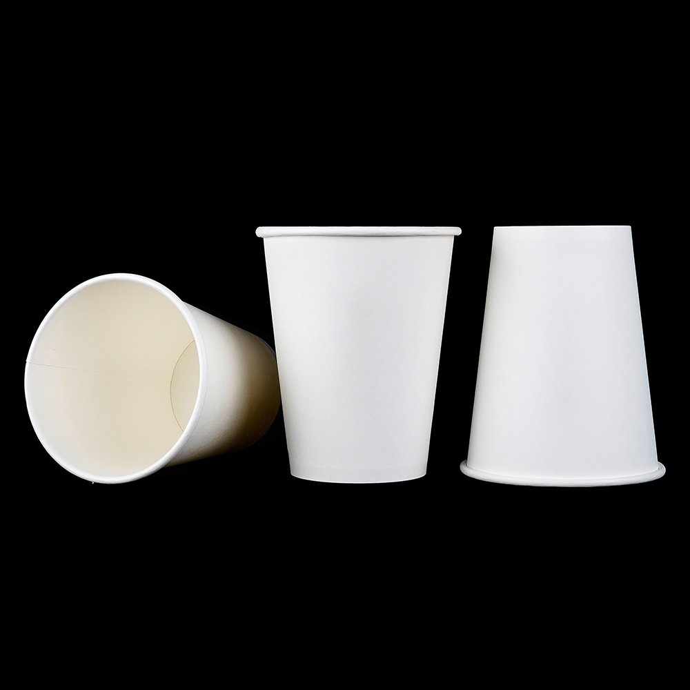 Wholesale Packaging Single Wall Design Hot Coffee Beverage Accept Customization Paper Cup