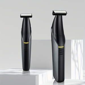 <strong>Men</strong> Beard Razor Trimmer Shaving <strong>Machine</strong> Close <strong>Cut</strong> Fast Charging <strong>One</strong> Blade Foil Shaver and Groomer Rechargeable Electric Shaver - Product Image 1