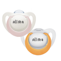 Sucette NUK Genius avec Nom + Motif Souhaité (Fille)
