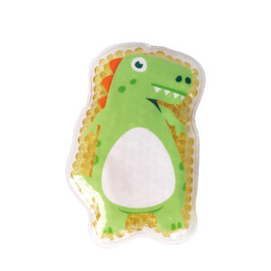 Forme animale chaude et froide avec des perles de gel pour la fièvre et les maux de tête des enfants et un chauffe-mains - Product Image 2