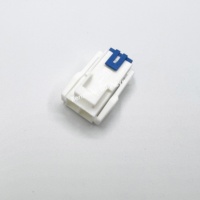 Conector hembra JST de 4 pines, conector eléctrico de paso de 6,2mm para aplicaciones de cable a cable, hecho de nailon duradero para PCB