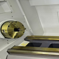 Torno Horizontal de Cama Plana CK6150, Torno de Metal de Alta Resistencia, 380V, Suministro Directo de Fábrica, Mercado Sudamericano, CE
