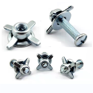 TUERCAS DE GATO INSERTO ROSCADO ANCLAJES DE TORNILLO M4 M5 M6 M8-TUERCA DE ARAÑA DE PETAL CIEGO-TUERCA RIV - Product Image 4