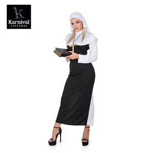 ODM, venta completa, disfraz de <span class=keywords><strong>monja</strong></span> para mujer adulta, traje de TV y película, disfraces elegantes de <span class=keywords><strong>monja</strong></span> adulta para mujer - Product Image 2