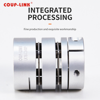Coup-Link Accouplement à disque flexible pour moteurs pas à pas Personnalisation d'usine Serrage de précision en aluminium pour pompes à vide