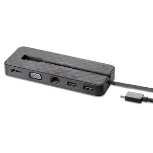 <span class=keywords><strong>HP</strong></span> 1PM64AA Estación de acoplamiento USB2.0/USB3.0/RJ45/VGA/Tipo-c - Product Image 3