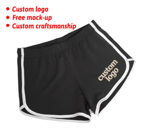 <span class=keywords><strong>Pantaloncini</strong></span> Estivi Personalizzati da Donna 2026, Freschi e Traspiranti, Nuovo Design, Casual, <span class=keywords><strong>Neri</strong></span>, Stile Biker con Strass Aggiuntivi - Product Image 1