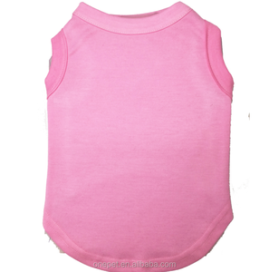 เสื้อยืดผ้าฝ้ายสำหรับสุนัขขายส่ง สำหรับฤดูร้อน ระบายอากาศได้ดี สีพื้น ไซส์ XXL ผลิตจากผ้าโพลีเอสเตอร์ สำหรับสัตว์เลี้ยง - Product Image 6