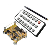 Émetteur-récepteur FM Bluetooth Baixinda avec modulateur auxiliaire, kit mains libres pour voiture, lecteur audio MP3 FLAC USB, module 3,5 mm, télécommande vocale