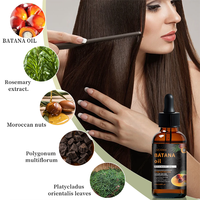Huile d'Argan pour Cheveux Marque Blanche Traitement Capillaire Biologique Sérum d'Huile Essentielle Huile d'Argan et Batana du Maroc