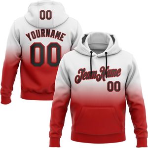 Sweat-shirt de baseball personnalisé à dégradé, pull sportif unisexe avec nom et numéro brodés, anti-humidité - Product Image 1