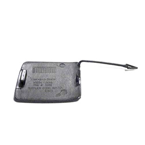 Cache-attelage de remorque pour pare-chocs arrière Jeep Compass 68109904AA en plastique, compatible MK - Product Image 2