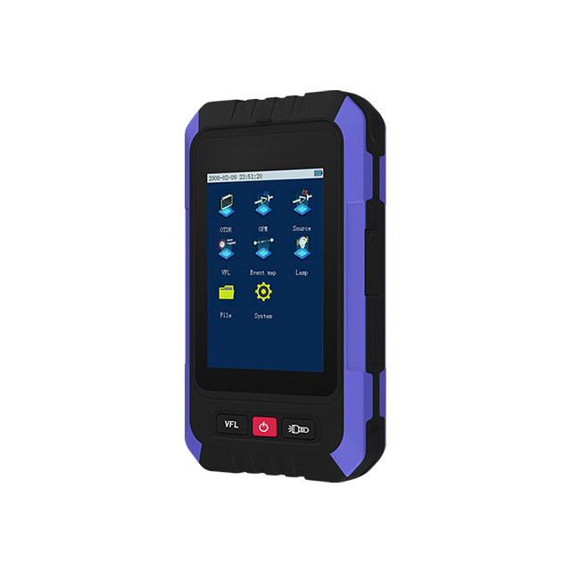 Smart OTDR ALK-2000 SM 1310nm 1550nm 24/22dB 80KM Distance OTDR VFL OLS OPM Event Map Fiber Optic Mini Otdr