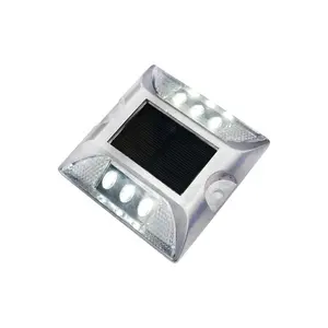 Vialeta Solar de Aluminio Con 6 Leds De Aluminio 태양광 Led