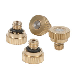 Cabezal de pulverización de latón de baja presión para agricultura, para enfriamiento de invernaderos, supresión de polvo, humidificación, con conexión rápida por goteo - Product Image 2